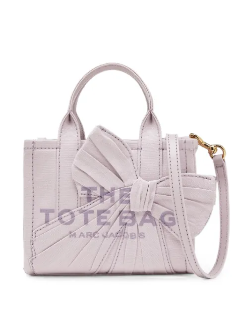 Marc Jacobs crossbody Tote in canvas with oversized bow