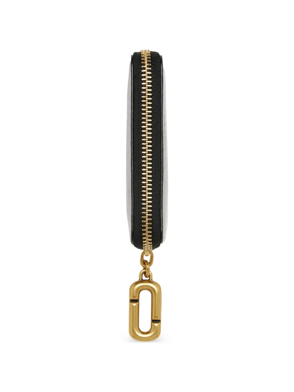 Marc Jacobs Scene compacte metallic portemonnee Zilver