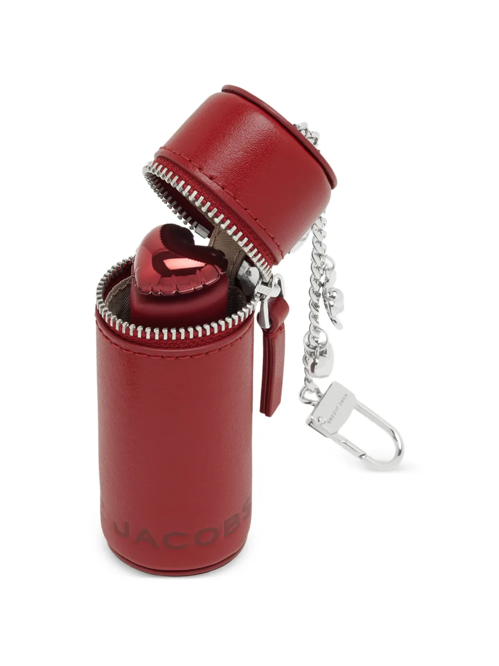 Marc Jacobs Tassenbedel met lippenstifthoesje Rood