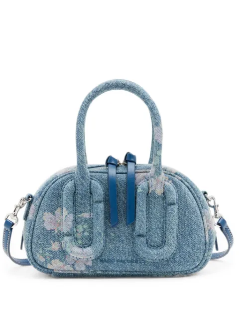 Marc Jacobs Babe mini top-handle in antique floral denim
