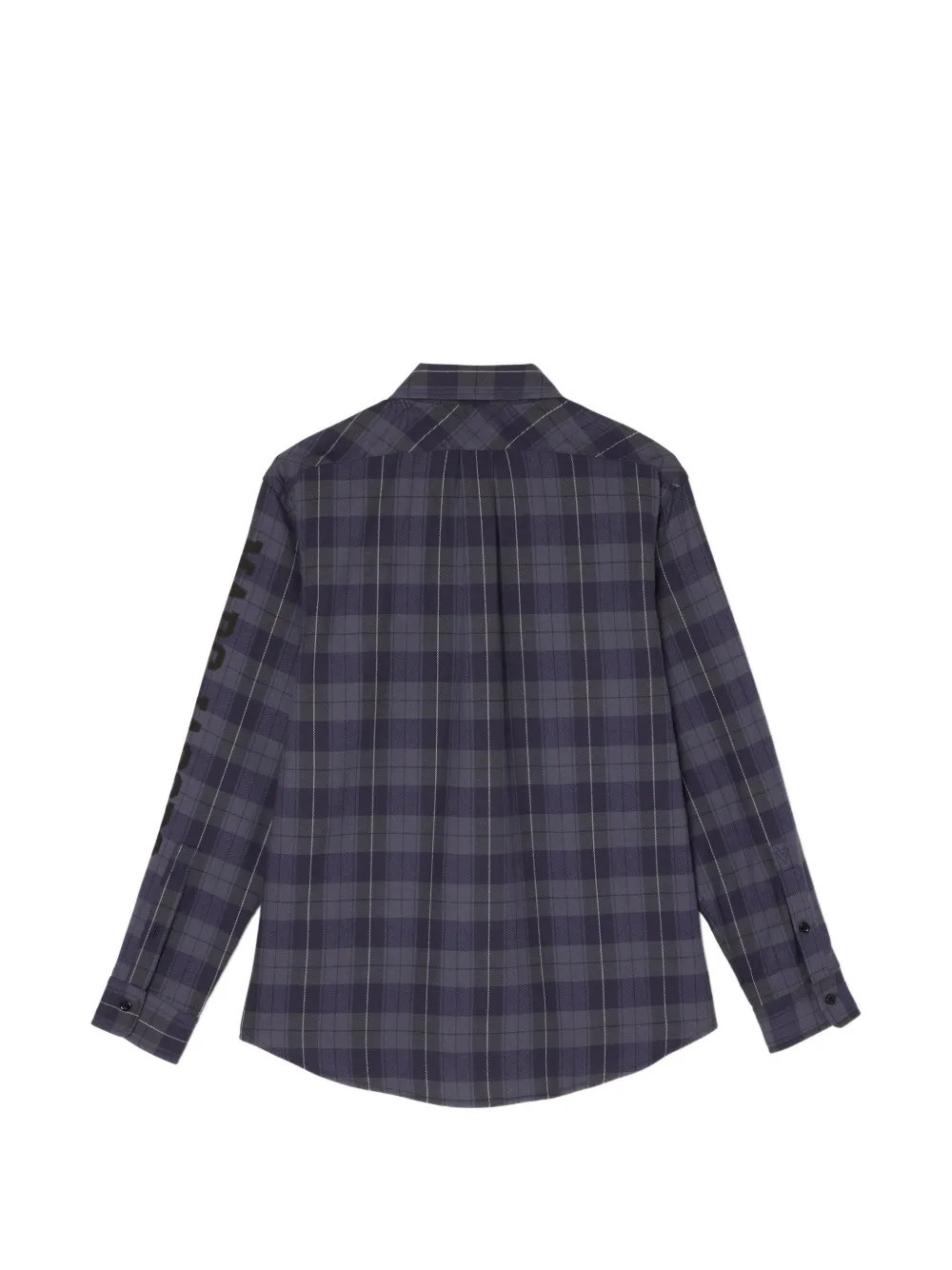 Marc Jacobs Flanellen geruite blouse Paars