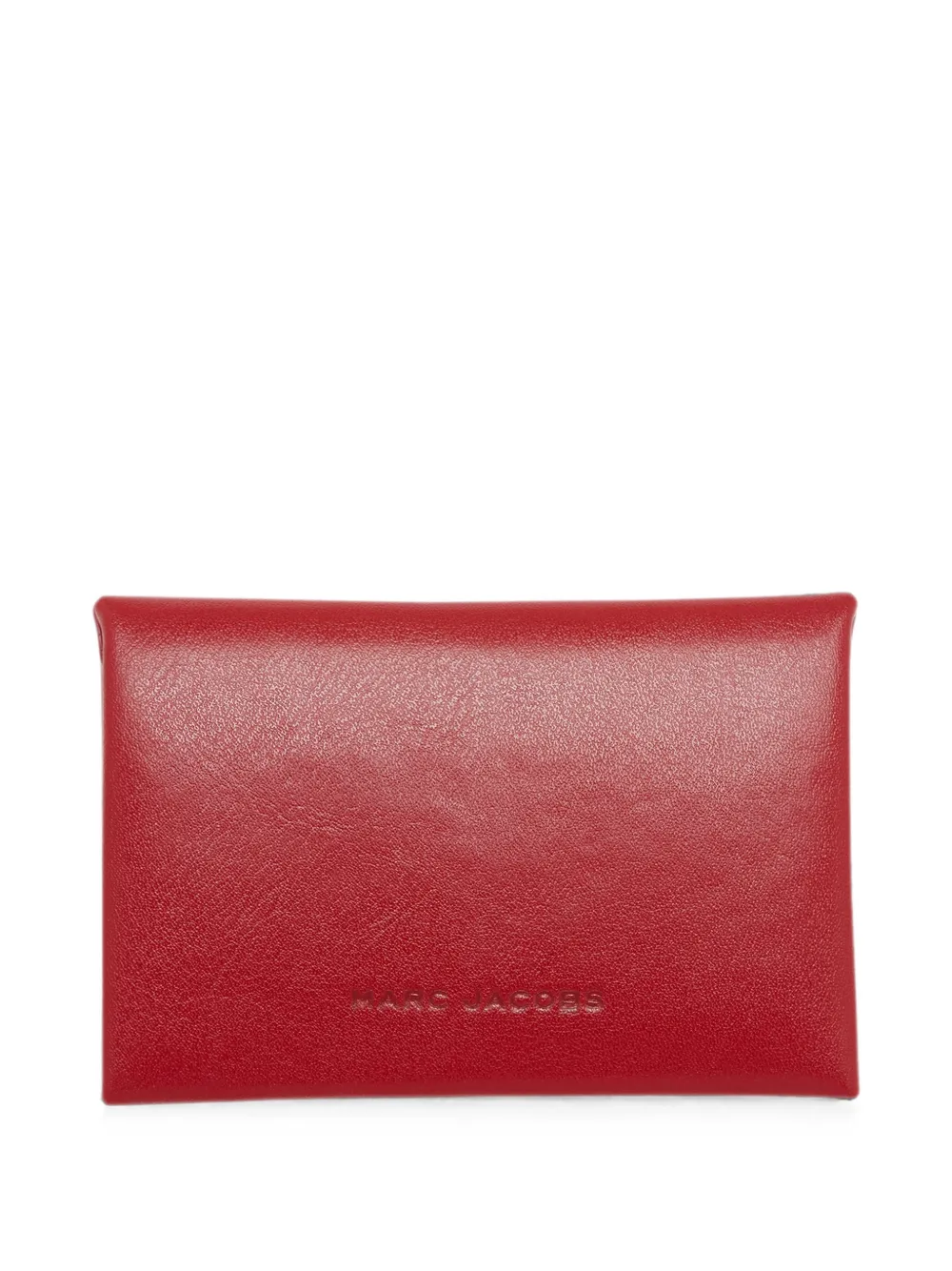 Marc Jacobs Scene pasjeshouder met drukknoop Rood