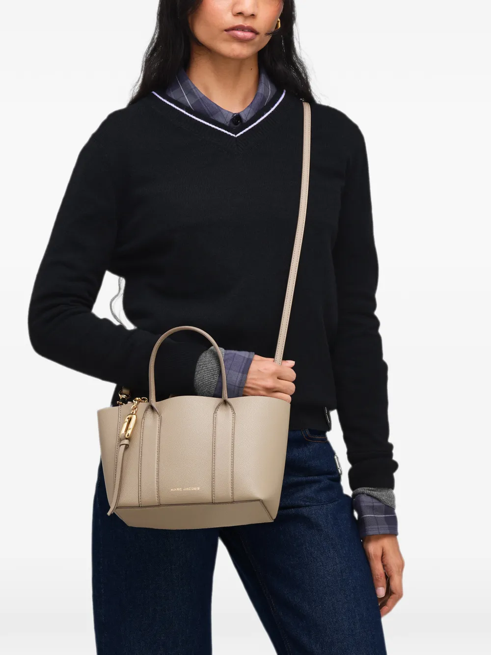Marc Jacobs Kleine Pop J Marc shopper Beige
