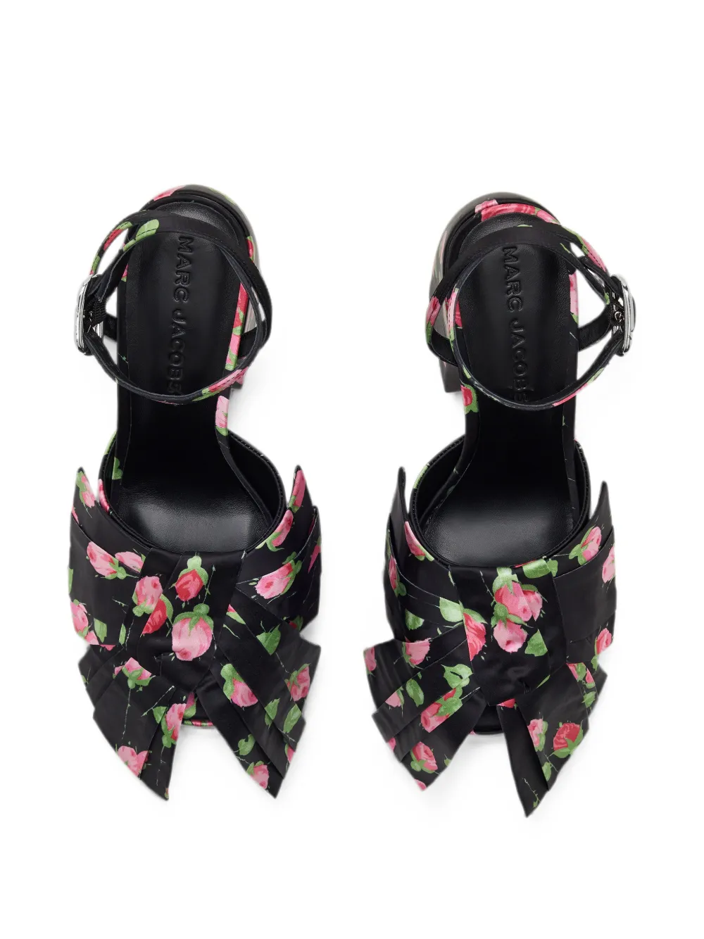 Marc Jacobs The Bow platform heel pumps Zwart