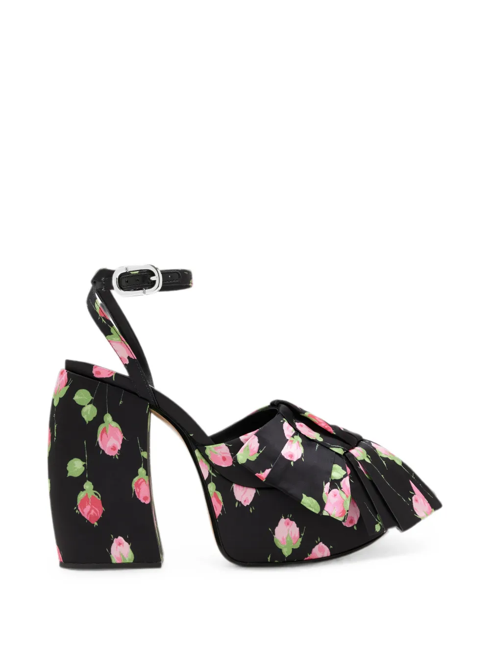 Marc Jacobs The Bow platform heel pumps Zwart