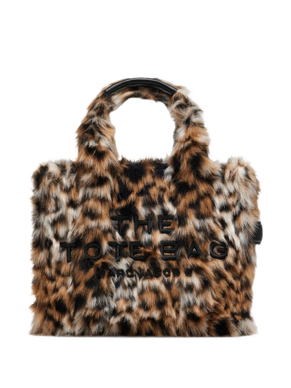 Marc Jacobs The Tote Bag shopper met luipaardprint Bruin