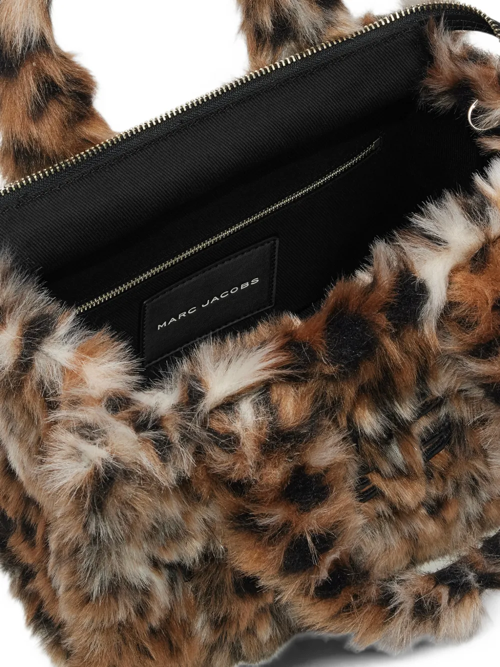 Marc Jacobs The Tote Bag shopper met luipaardprint Bruin