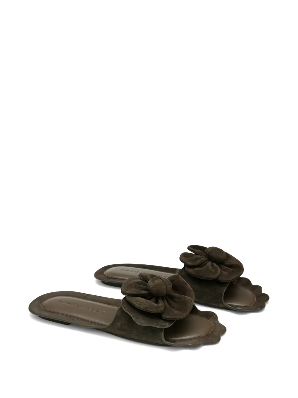 Marc Jacobs Daisy suede sandals Groen