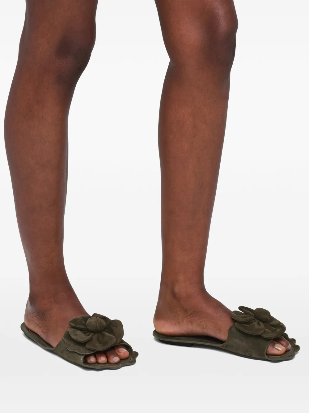 Marc Jacobs Daisy suede sandals Groen