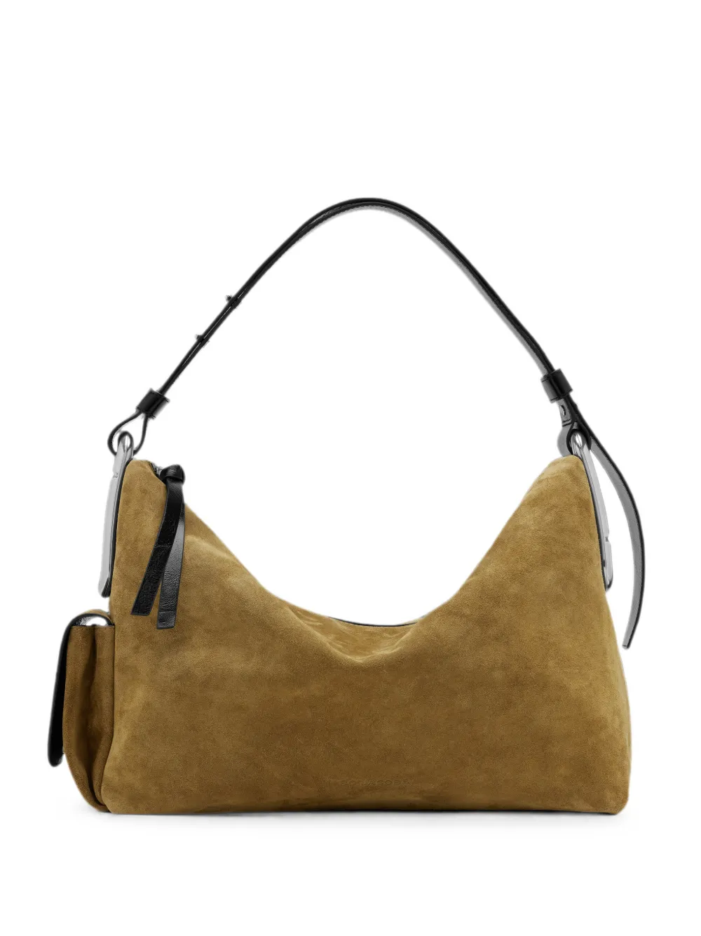 Marc Jacobs Scene large shoulder bag in suede - Nude