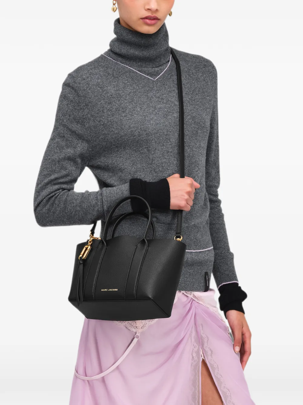 Marc Jacobs Pop J Marc small work tote - Nero