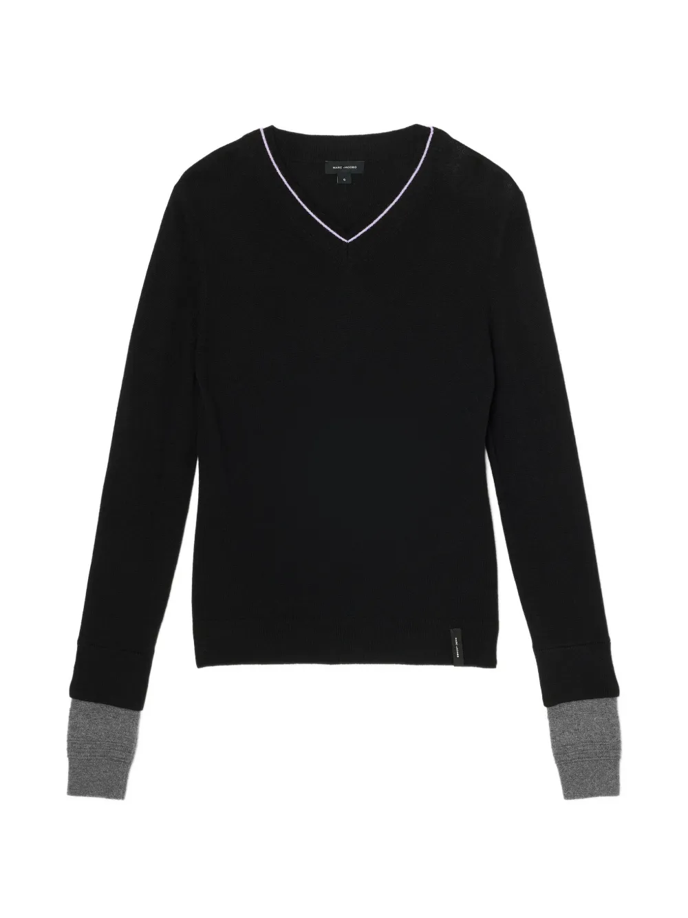 Marc Jacobs Maglione con scollo a V - Nero
