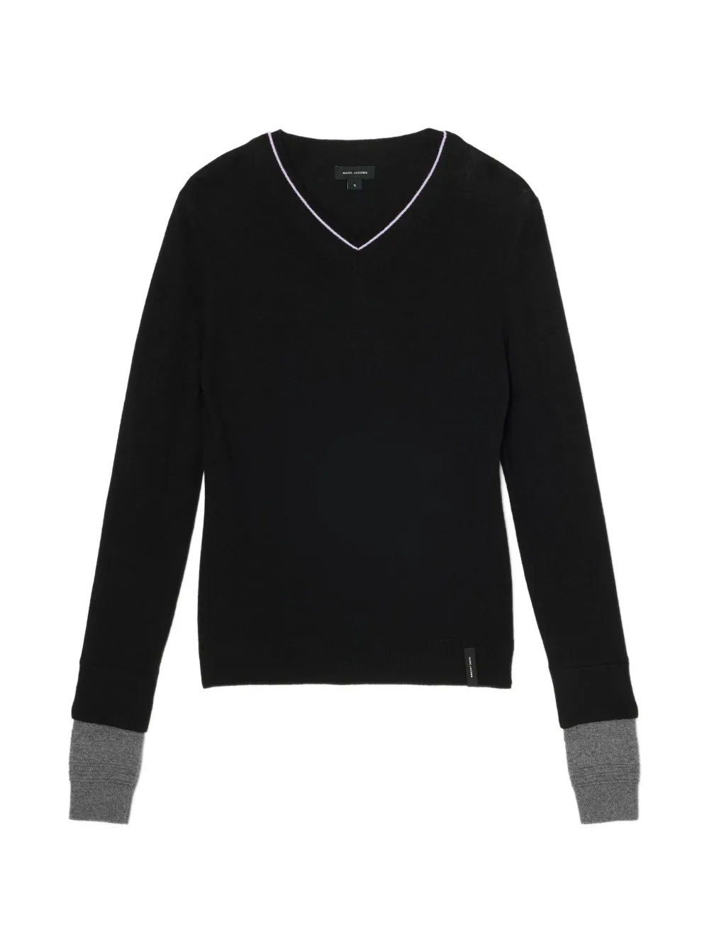 Marc Jacobs Pullover im Layering-Look - Schwarz