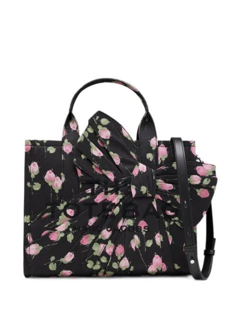 Marc Jacobs medium Tote bag in vintage floral canvas with oversized bow