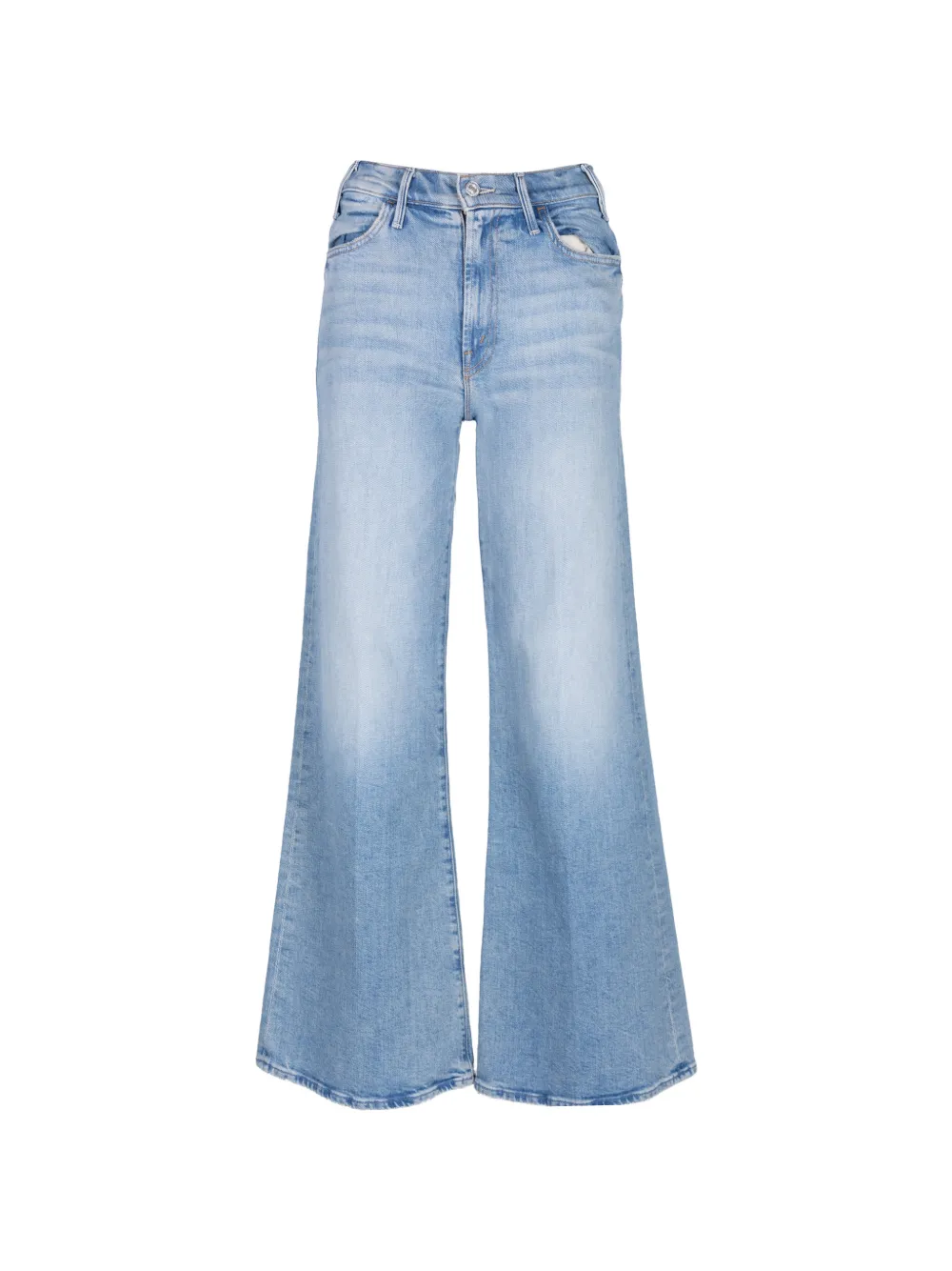 MOTHER The Lil Hustler Roller Sneak jeans - Blu