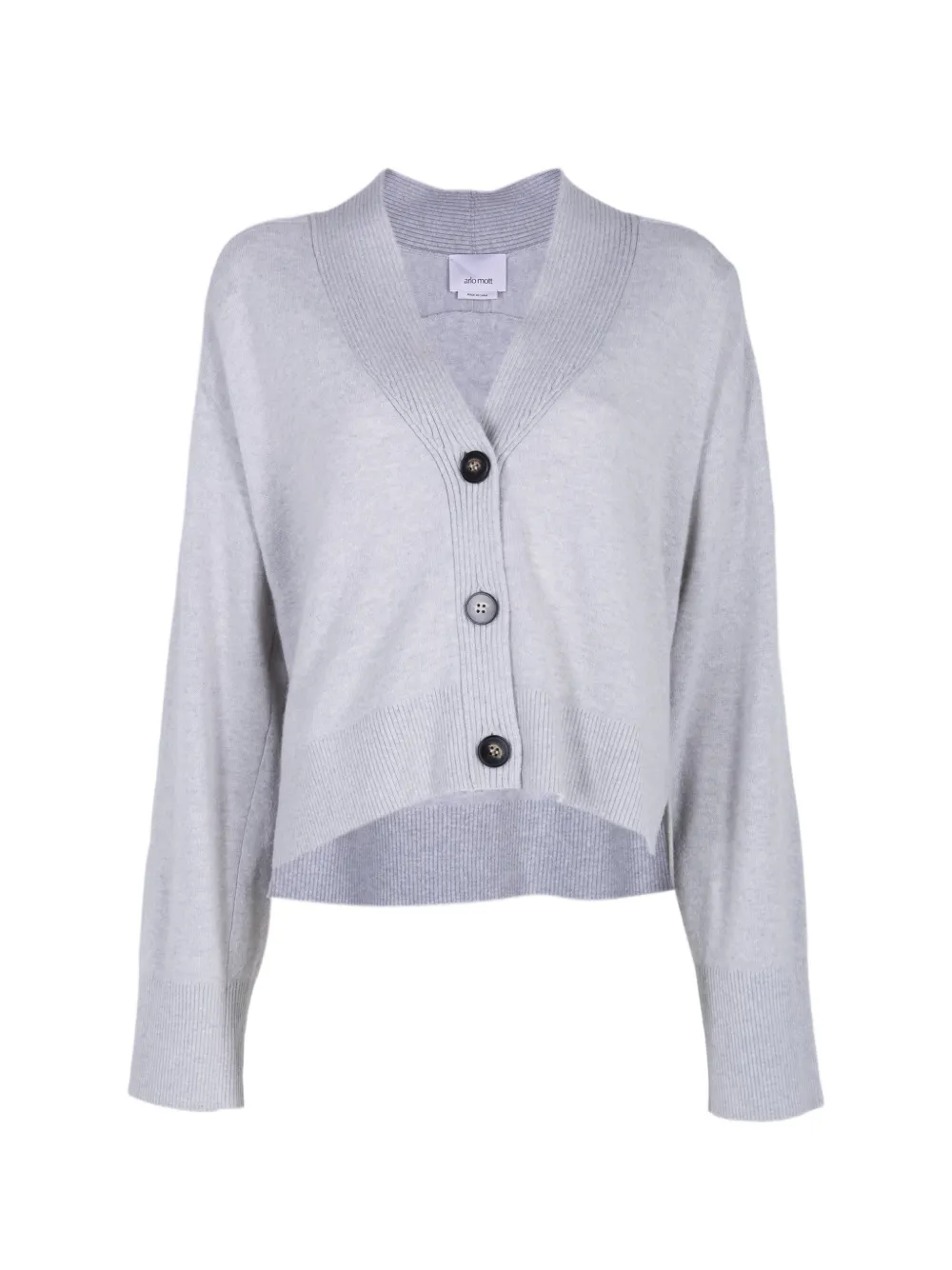 Arlo Mott Wooster ribbed-trim cardigan