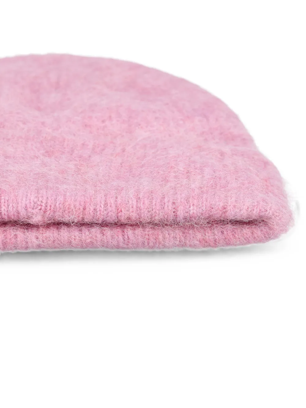 ISABEL MARANT Ribgebreide muts Roze