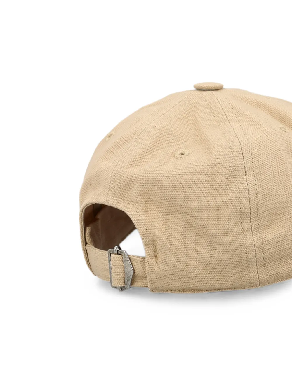 ISABEL MARANT Honkbalpet met geborduurd logo Beige