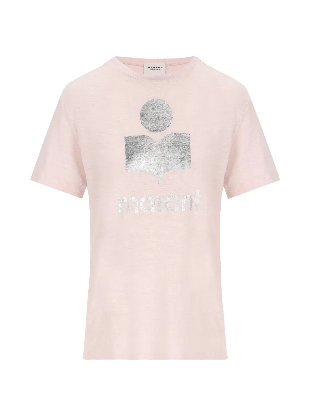 ISABEL MARANT Zewel logo-print T-shirt - Rosa