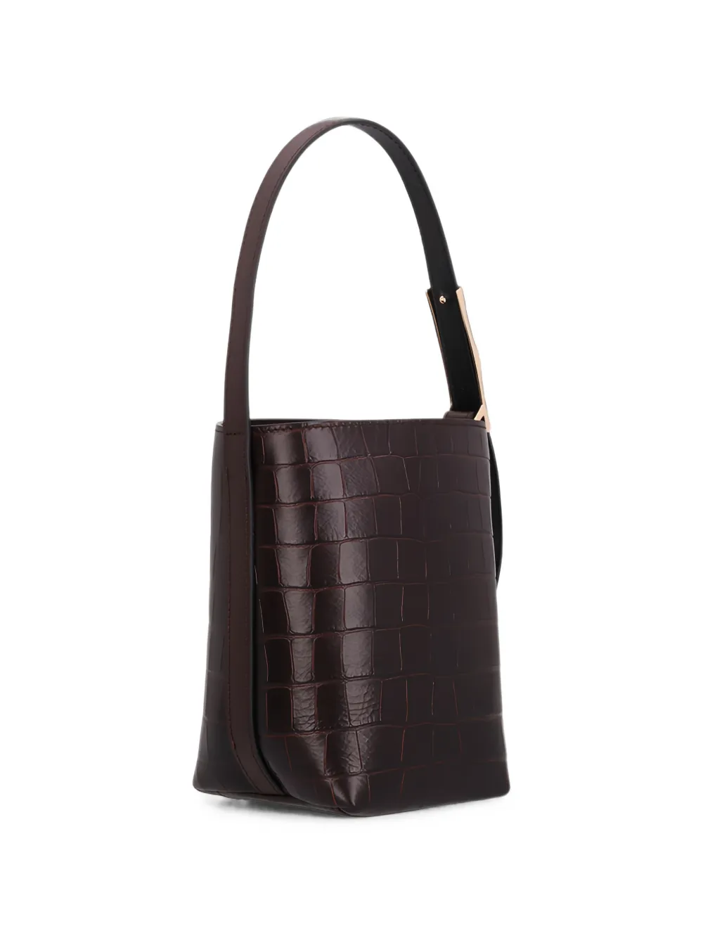 Longchamp Le Smart XS bucket-tas Bruin