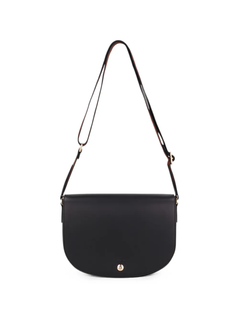 Longchamp M Épure Timeless leather shoulder bag - Black