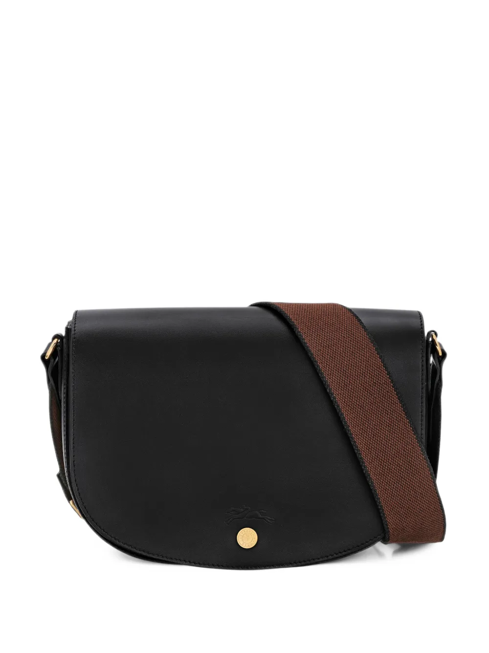 Longchamp M Épure Timeless leather shoulder bag - Black