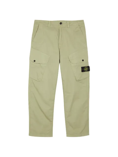 Stone Island logo-patch trousers