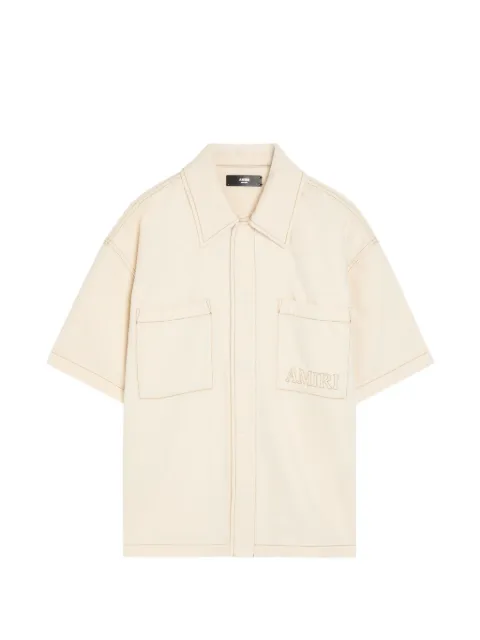 AMIRI camisa con logo bordado