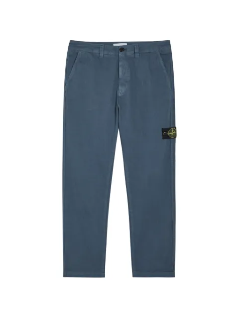 Stone Island pantalones de chándal con parche Compass