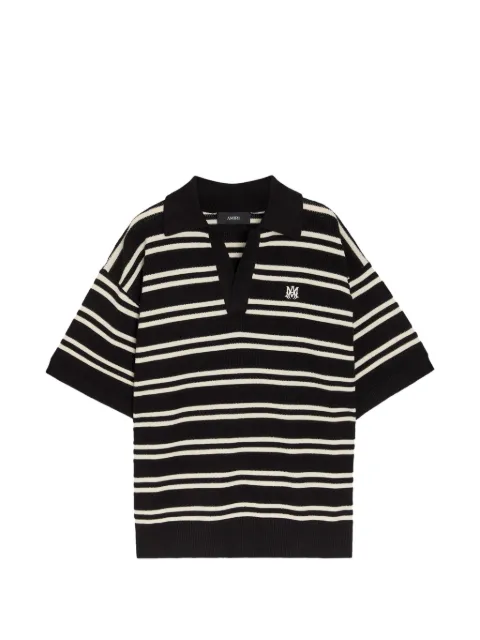AMIRI MA-monogram striped sweater