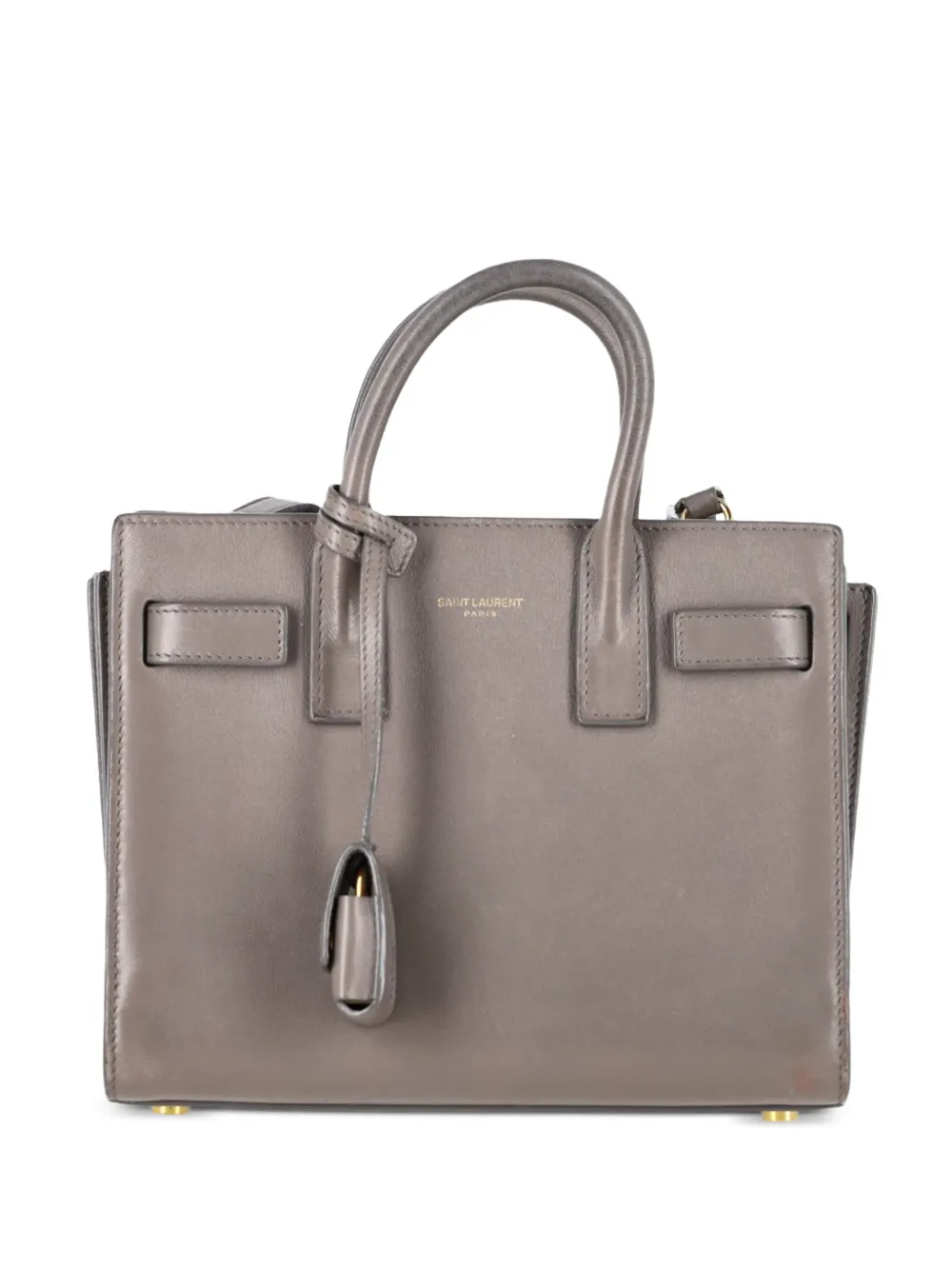 Saint Laurent Pre-Owned Nano Sac de Jour tote bag - Grigio