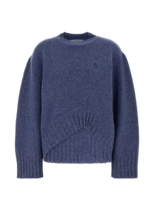 Marni Virgin Wool Sweater | Blue | FARFETCH