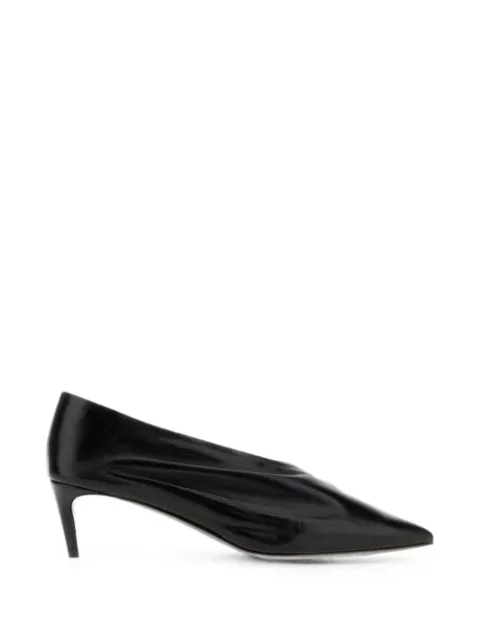 KHAITE Miriam ruched pumps