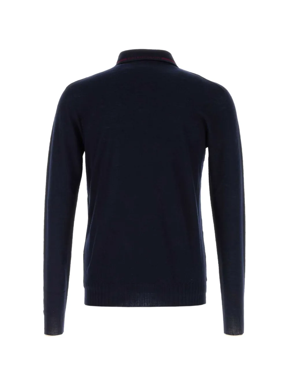 Balenciaga Poloshirt met contrasterende afwerking Blauw