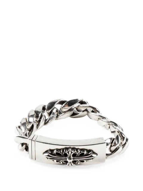 Chrome Hearts engraved-logo bracelet