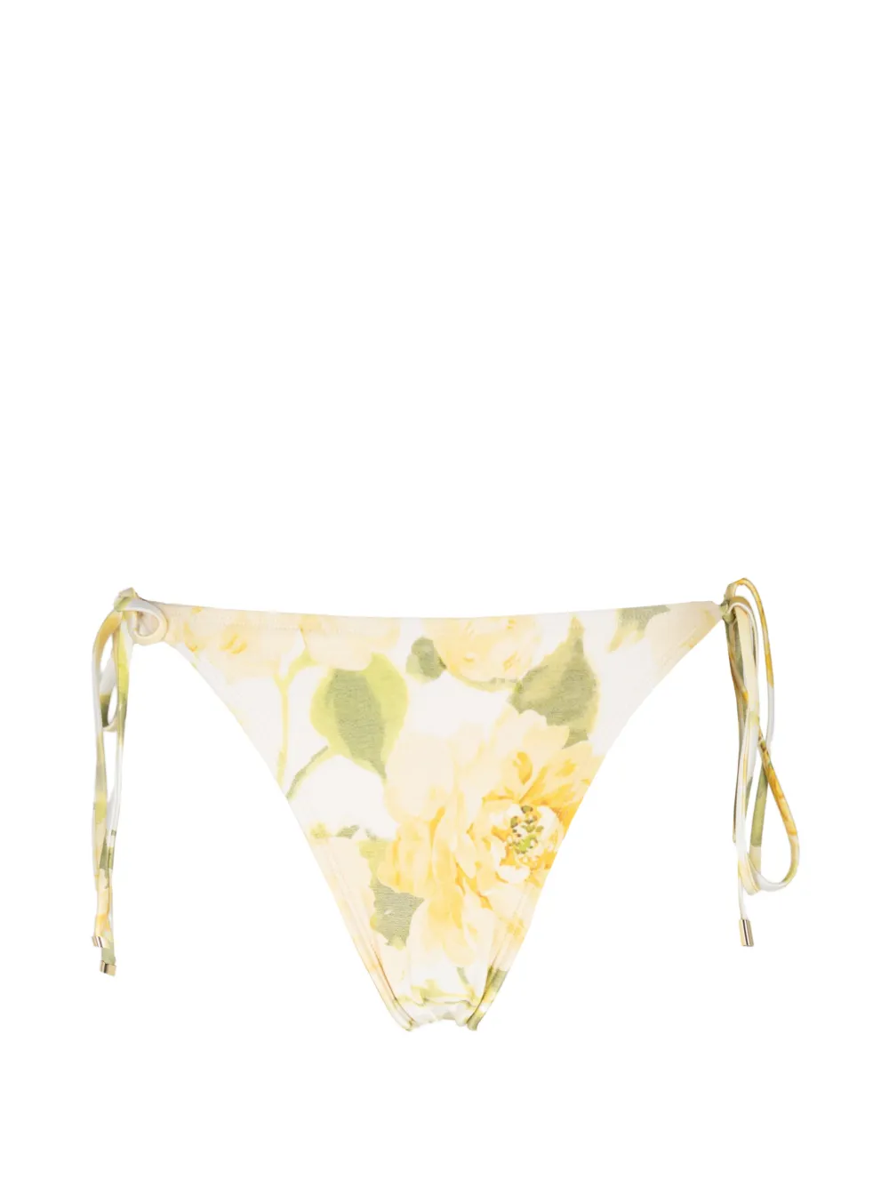 peony Essential String floral-print bikini bottoms - Toni neutri
