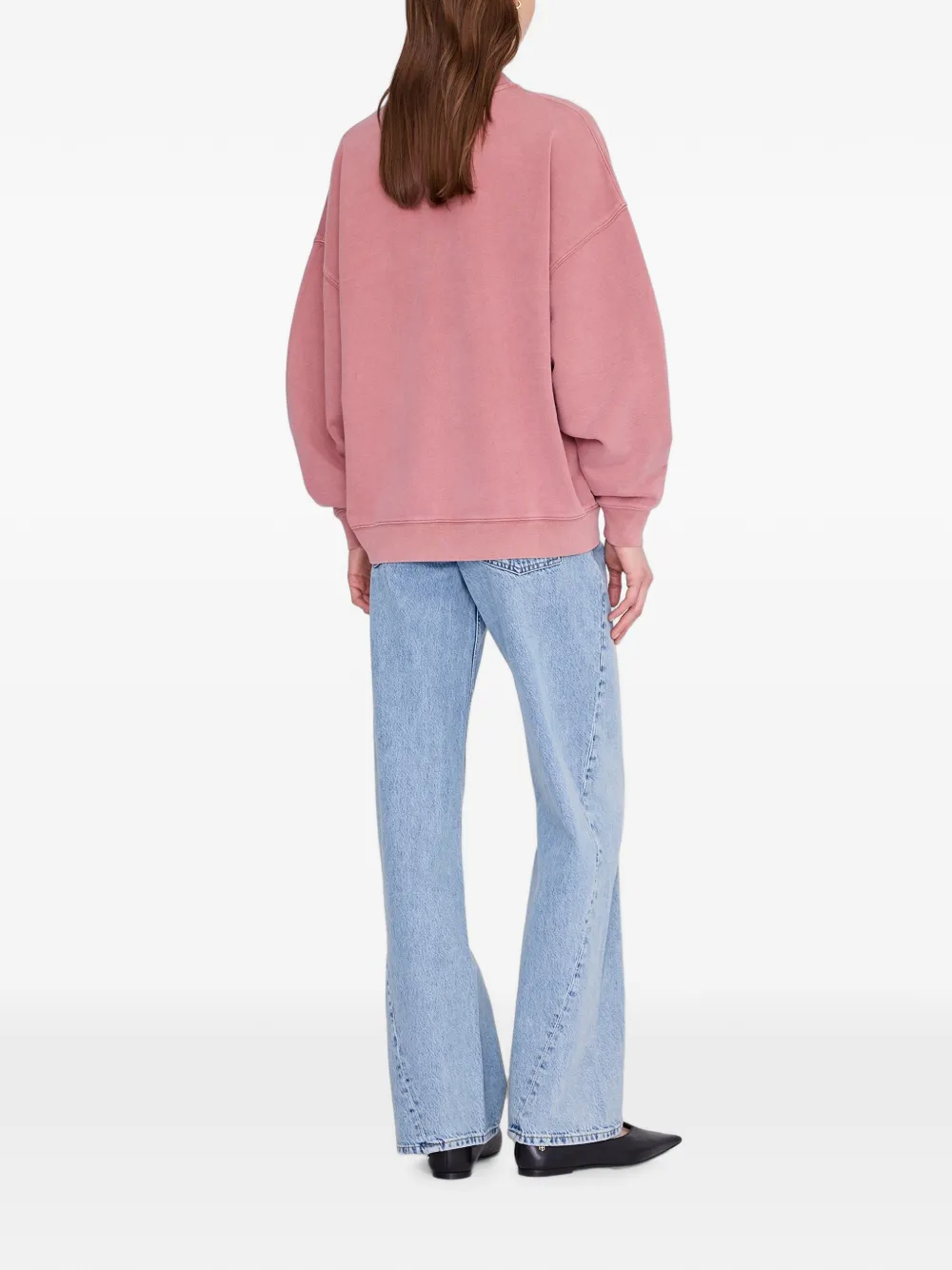 ANINE BING Miles Los Angeles University sweater Rood