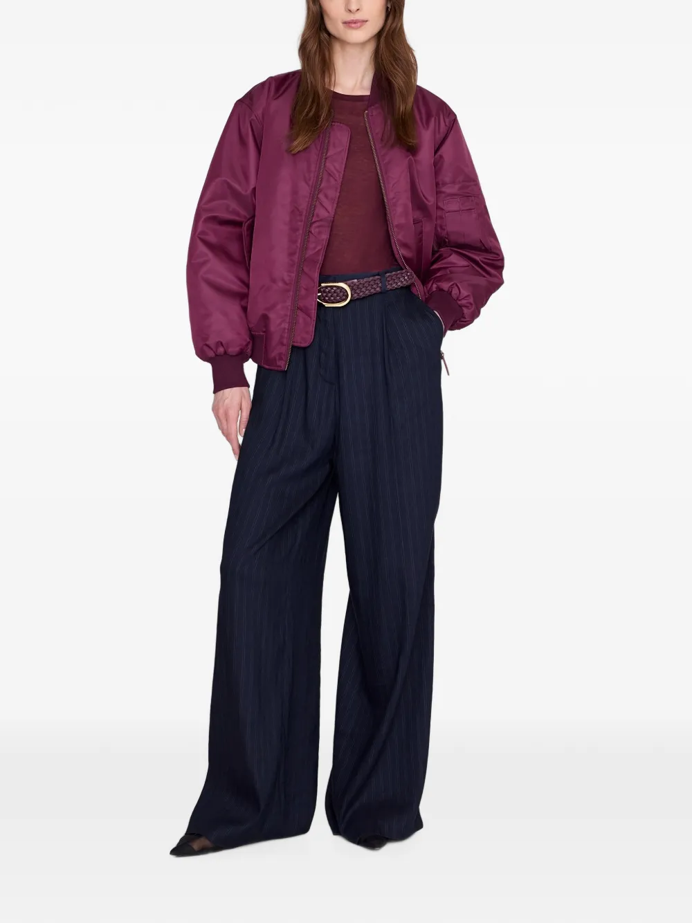 ANINE BING Sylvie T-shirt Rood