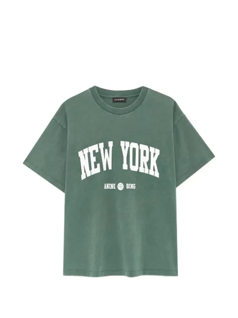ANINE BING t-shirt Cade New York University - cilantro