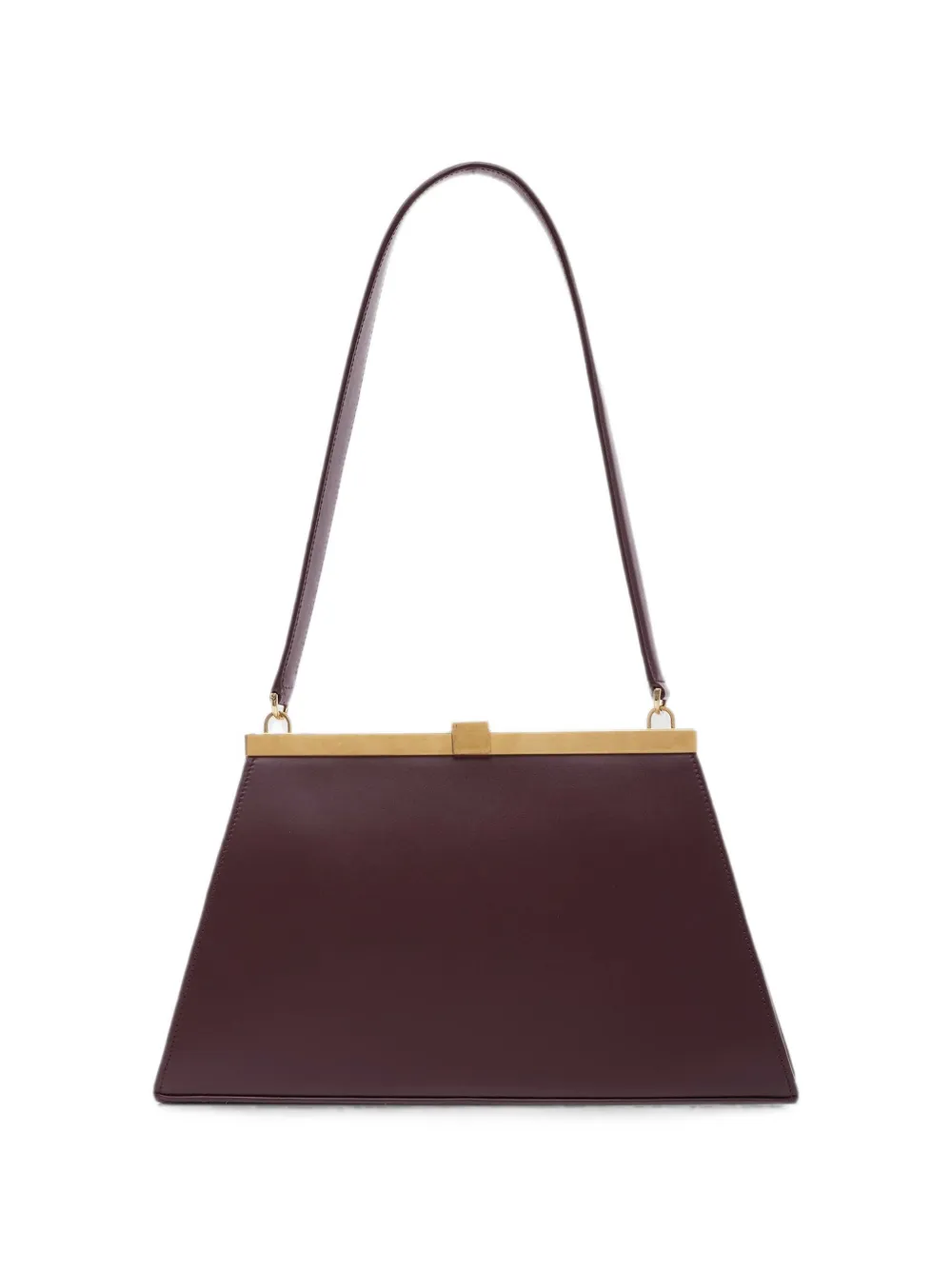 ANINE BING Soft gladde leren tas Rood