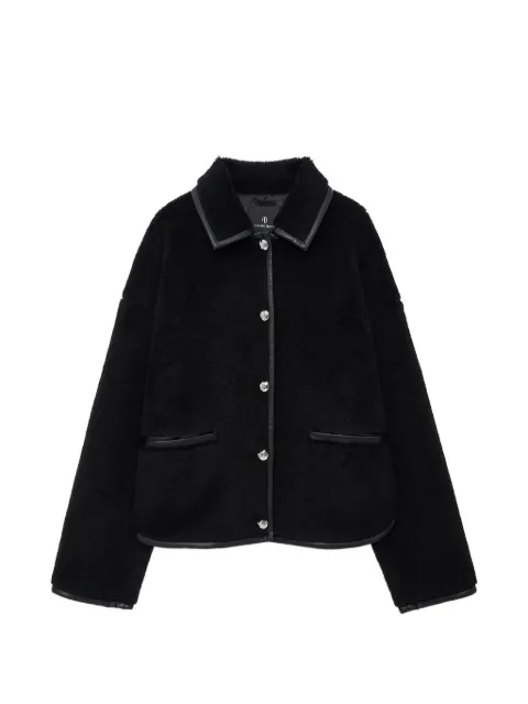 ANINE BING chamarra Camden en negro