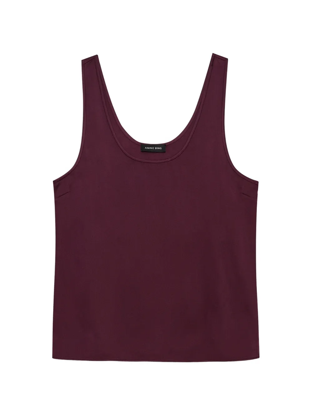 ANINE BING Top Lea - fig - Rosso