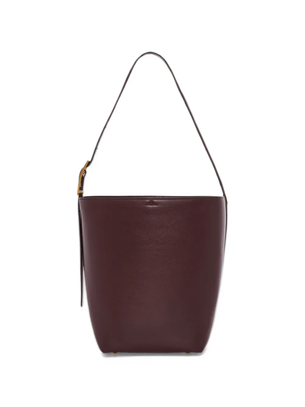 ANINE BING Elly leren bucket-tas Rood