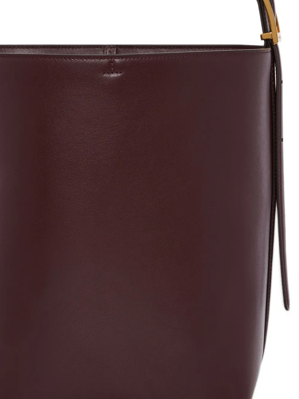 ANINE BING Elly leren bucket-tas Rood