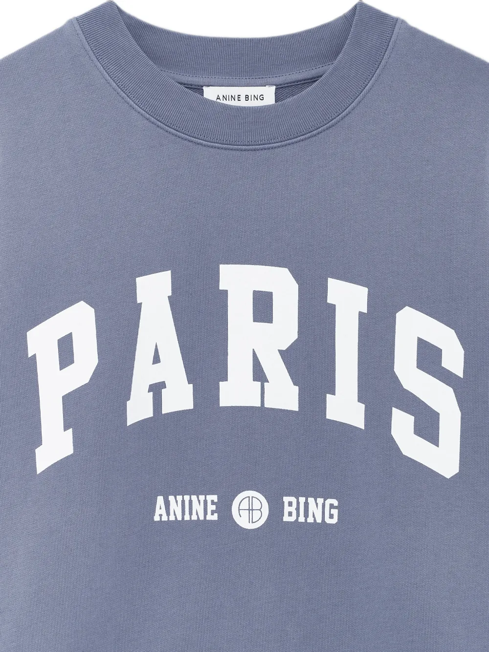 ANINE BING Miles Paris University sweater Blauw