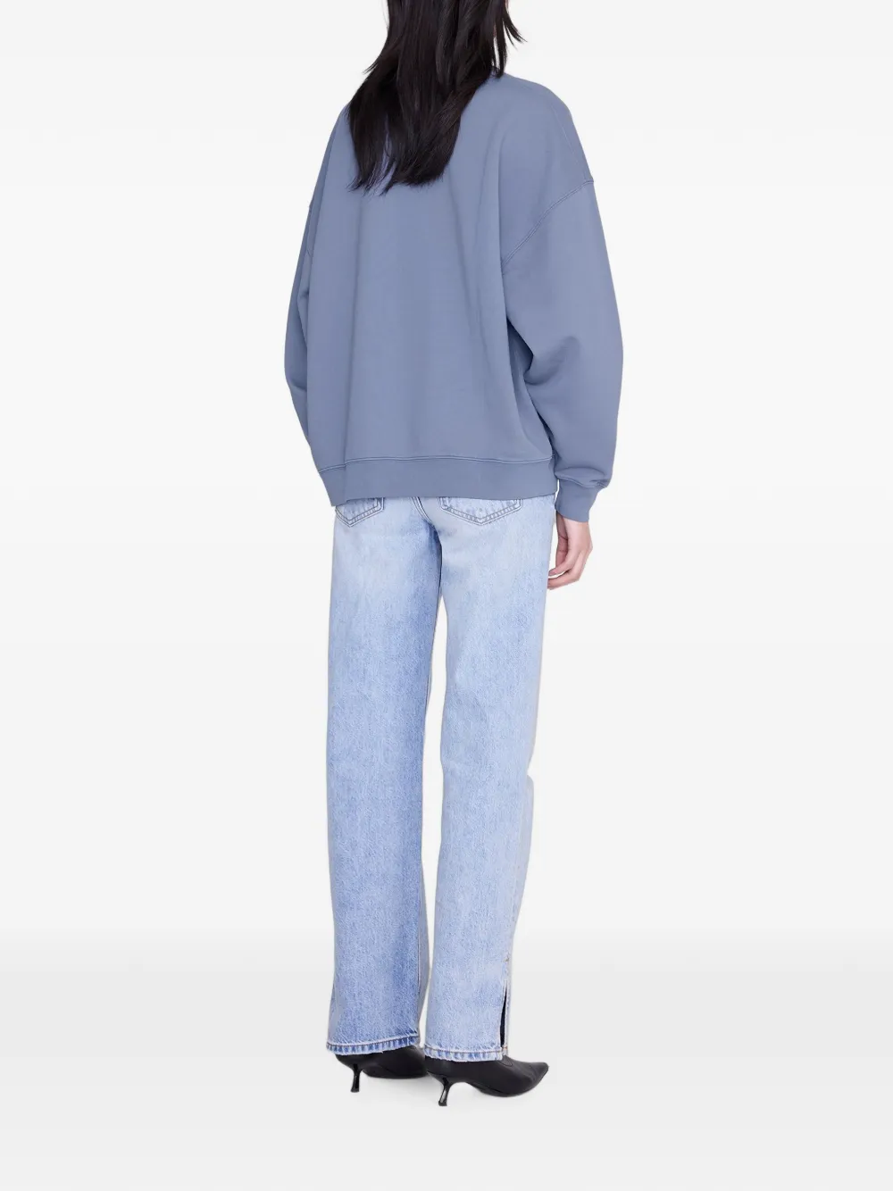 ANINE BING Miles Paris University sweater Blauw