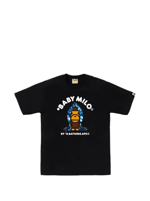 A BATHING APE® Baby Milo Camo-print T-shirt
