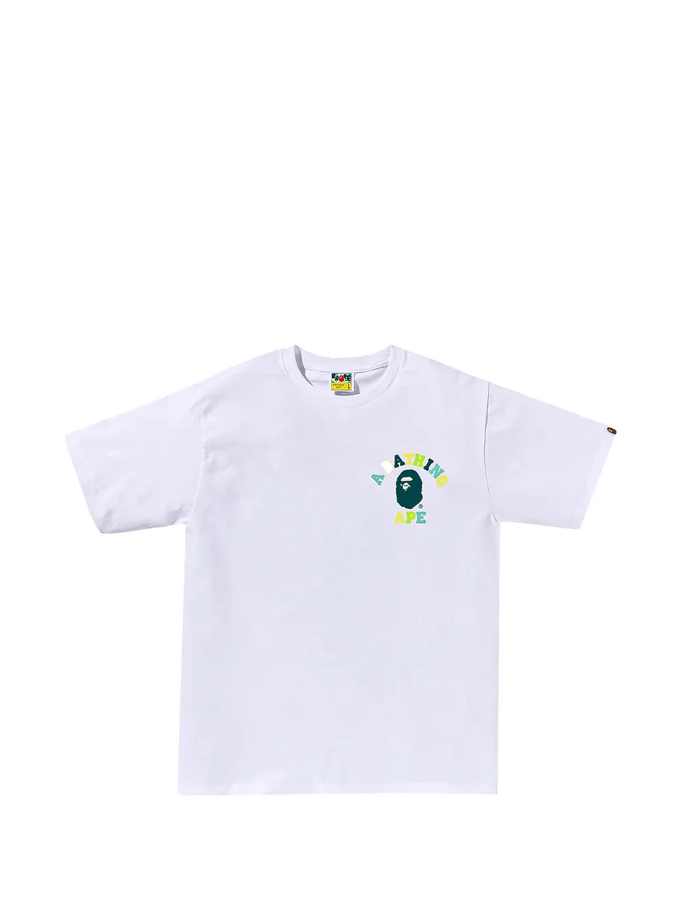 A BATHING APE® College logo-print T-shirt