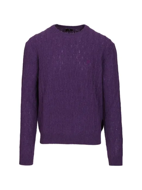 ETRO Pegaso cable-knit sweater