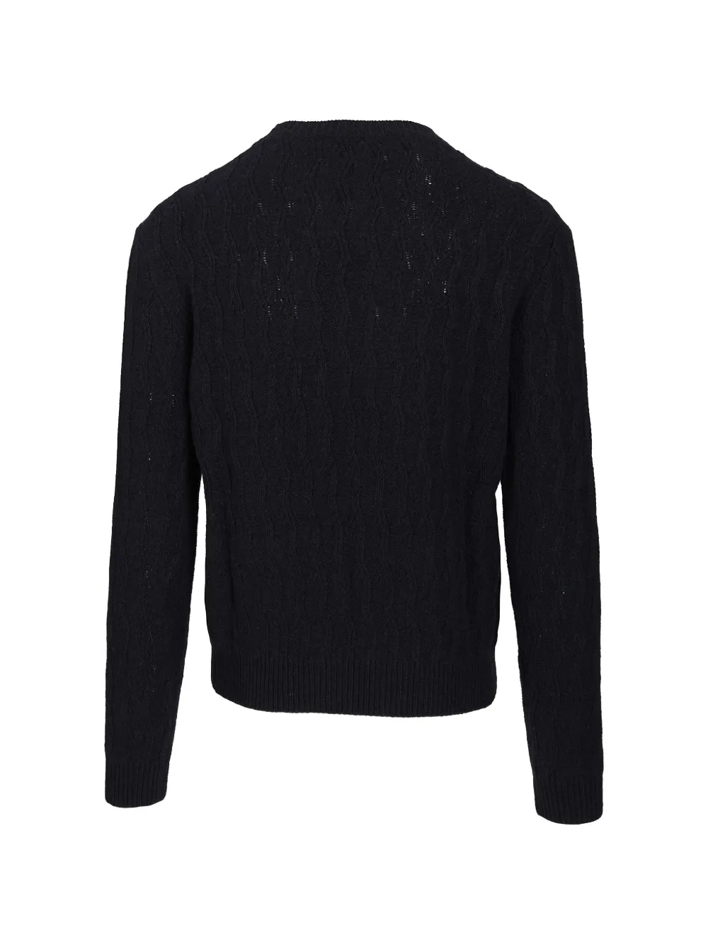 ETRO Pegaso-embroidered cashmere sweater Blauw